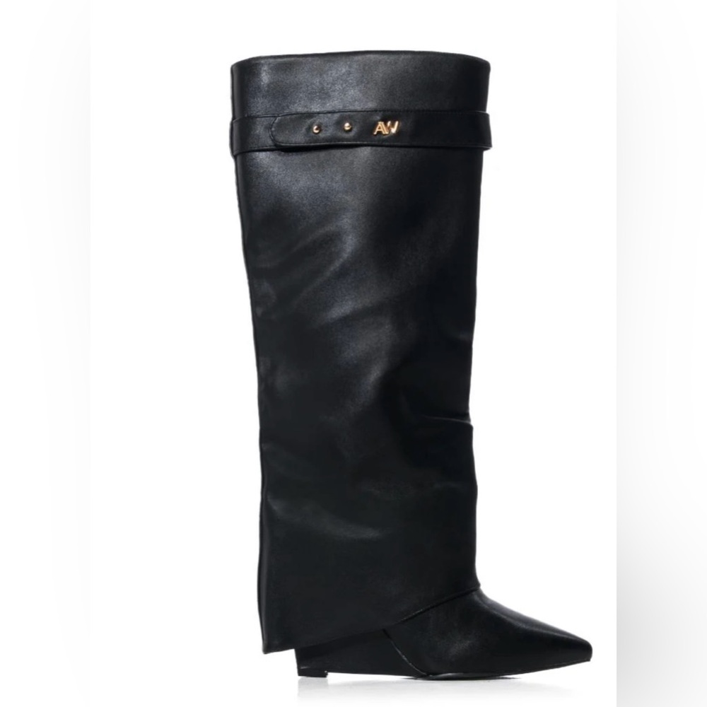 Azalea Wang Melina Pointy Toe Boot